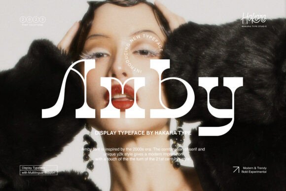 Amby: A Modern Typeface for Bold Web Design