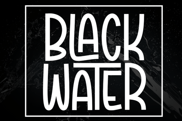 Black Water: A Font That Elevates Brand Identity