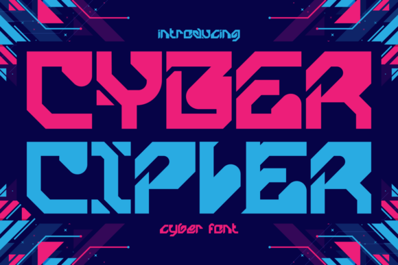 Cyber Cipher: The Font That Elevates Your Brand