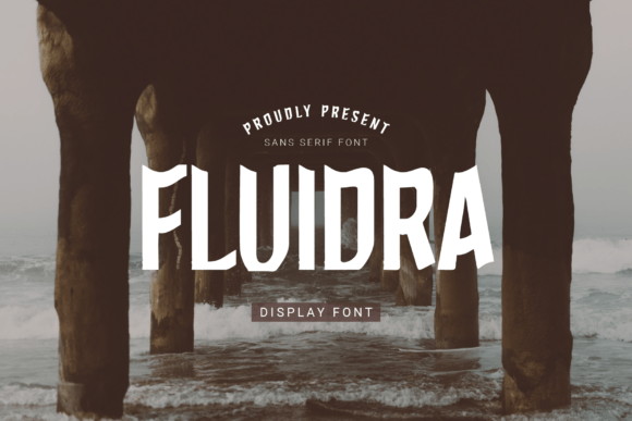 Fluidra: A Friendly Display Font for Editorial Design