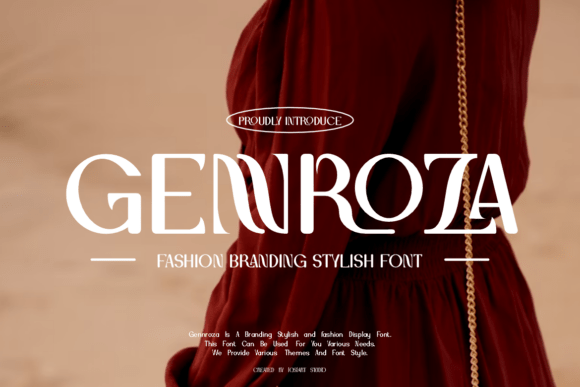Gennroza: A Font That Elevates Your Brand’s Visual Identity