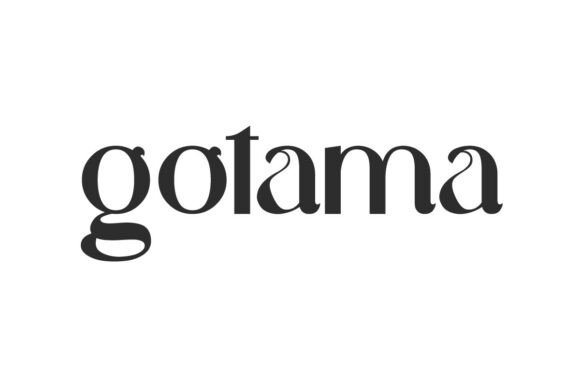 Gotama: A Font for Modern Luxury Branding