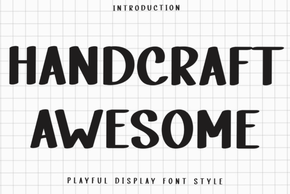 Handcraft Awesome: The Font That Elevates Your Brand
