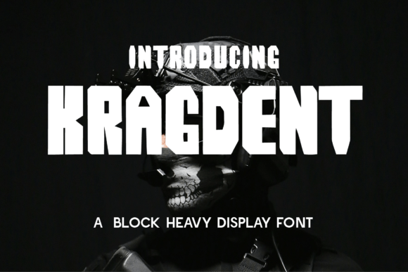 Kragdent: A Bold Display Font for Editorial Impact