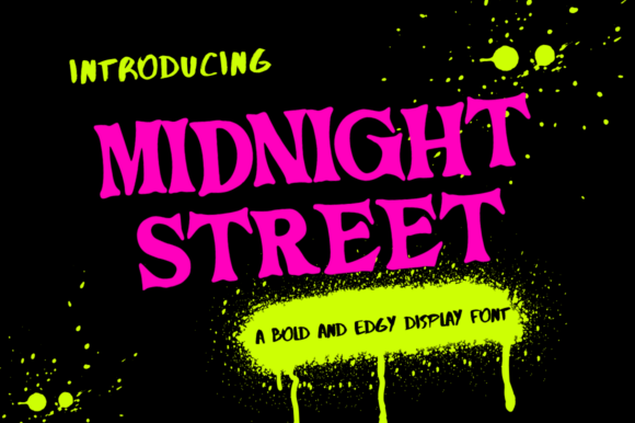 Midnightstreet: The Font That Commands Attention