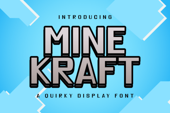 Minekraft: The Bold Font That Elevates Your Digital Brand