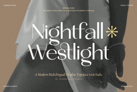 Nightfallwestlight Regular: A Font That Elevates Your Craft