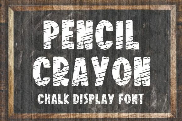 Pencil Crayon: A Font That Speaks in Simple, Powerful Words