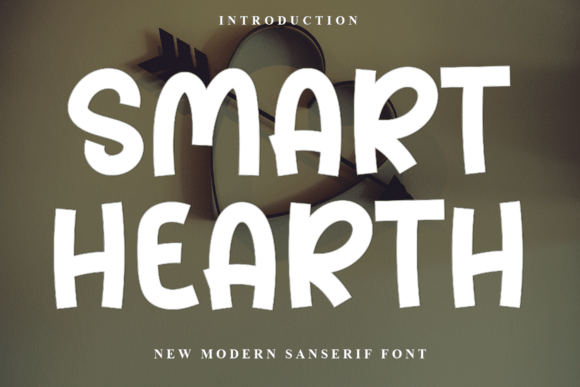 Smart Hearth: A Festive Display Font for Small Business Branding