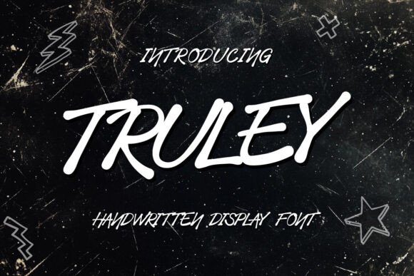 Truley: A Handwritten Font That Brings Personality to Your Brand