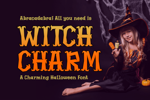 Witch Charm: A Display Font for Editorial Magic